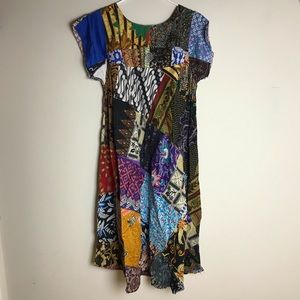 Batik Style Dress
